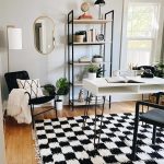 Checkered Rugs: Bringing a Sense of Order to Your Home Office