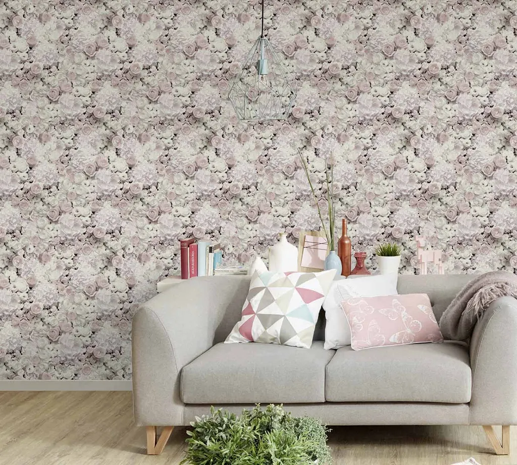 How to Decorate Your Home with Pink Flowers Wallpaper插图4