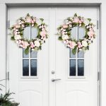 How to Design a Pink Flower Wreath for Your Front Door