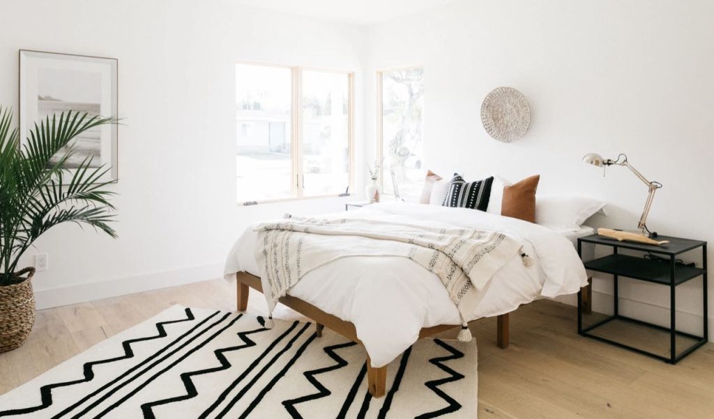 How to Use Rugs to Add Depth to a Small Bedroom