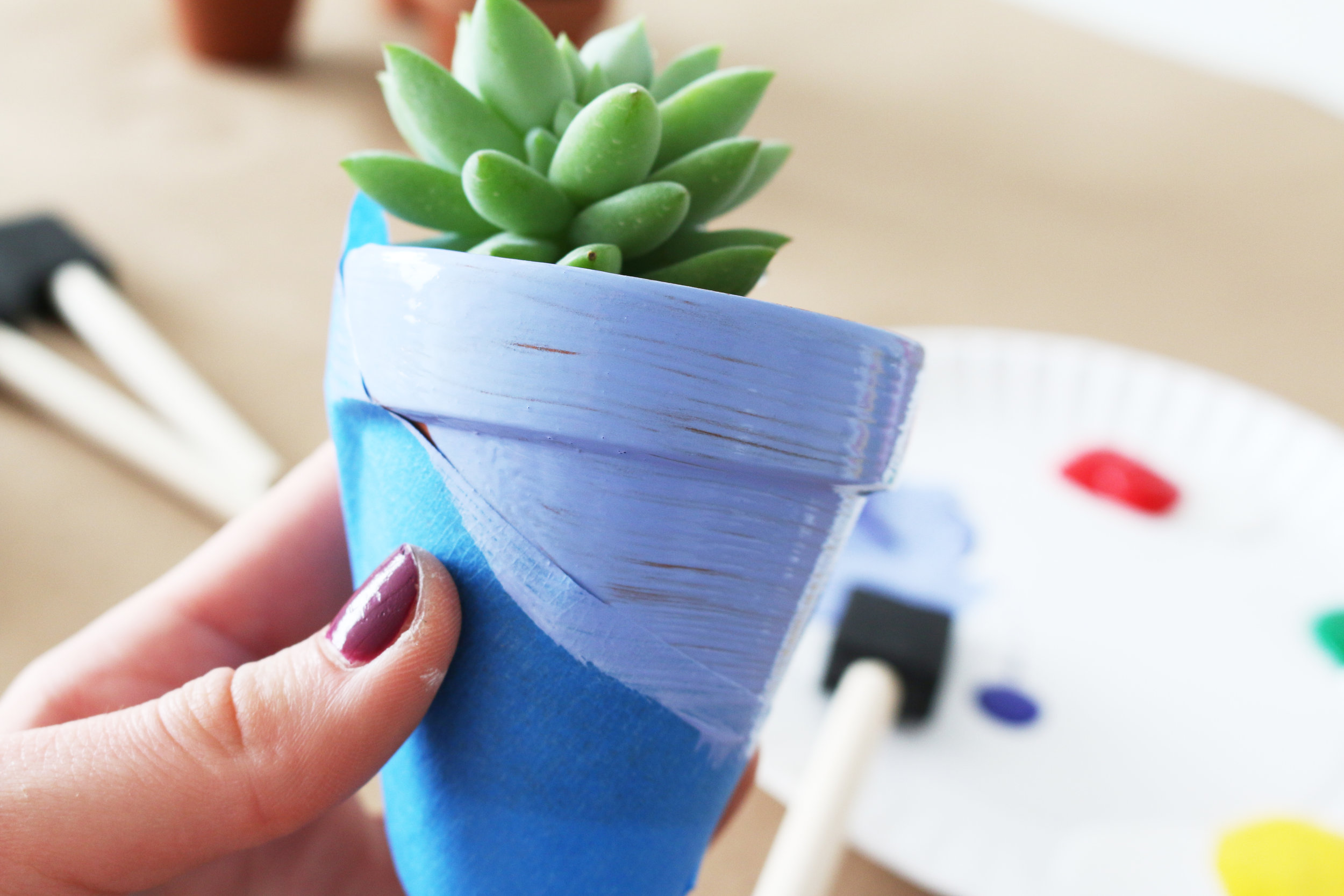 Snap! 15 Quick Ideas for Painting Your Plant Pots缩略图