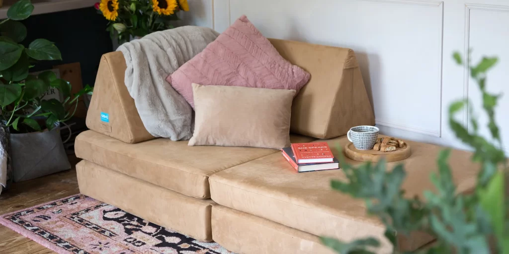 How to Repurpose Your Nugget Couch in Various Rooms