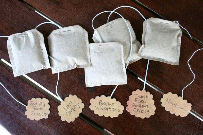 How to Create Homemade Tea Bags with Cheese Cloth插图1