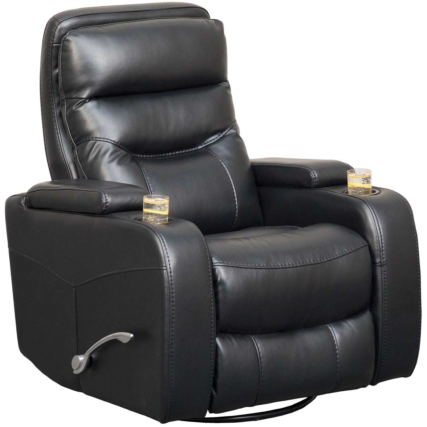 black recliner chair