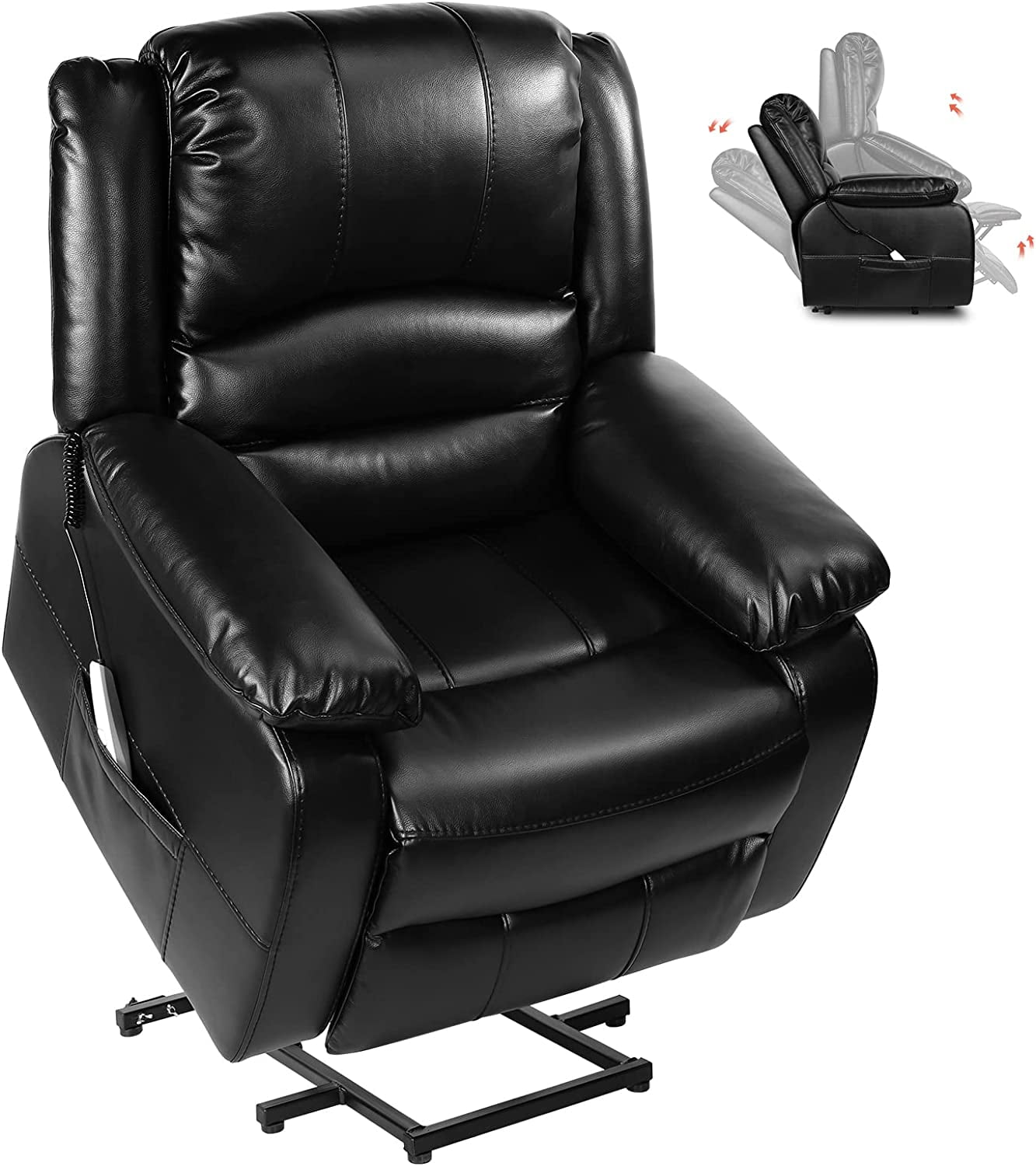 Black Recliner Chair Designs for Modern Living Spaces缩略图