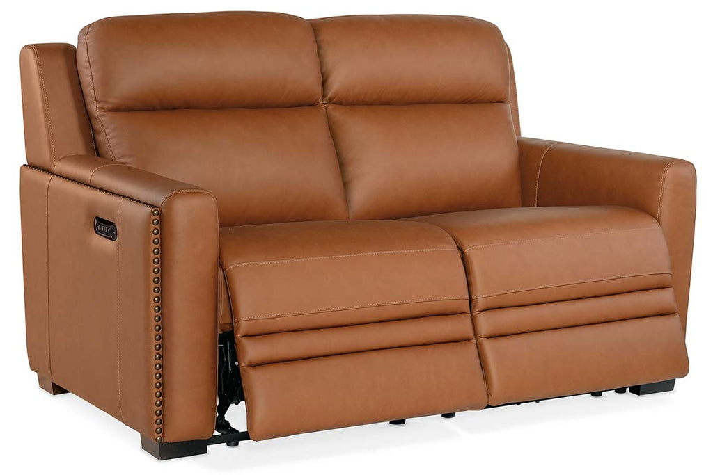 leather loveseat recliner