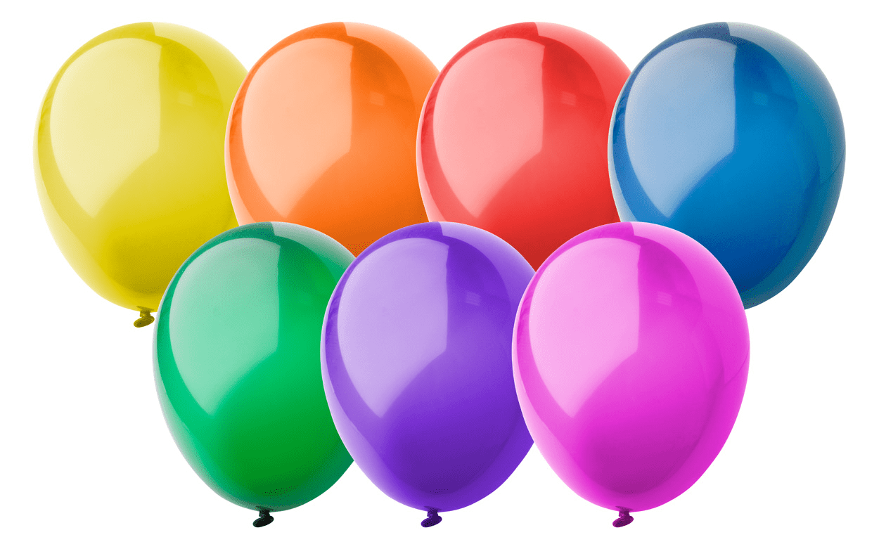 what are balloons made of