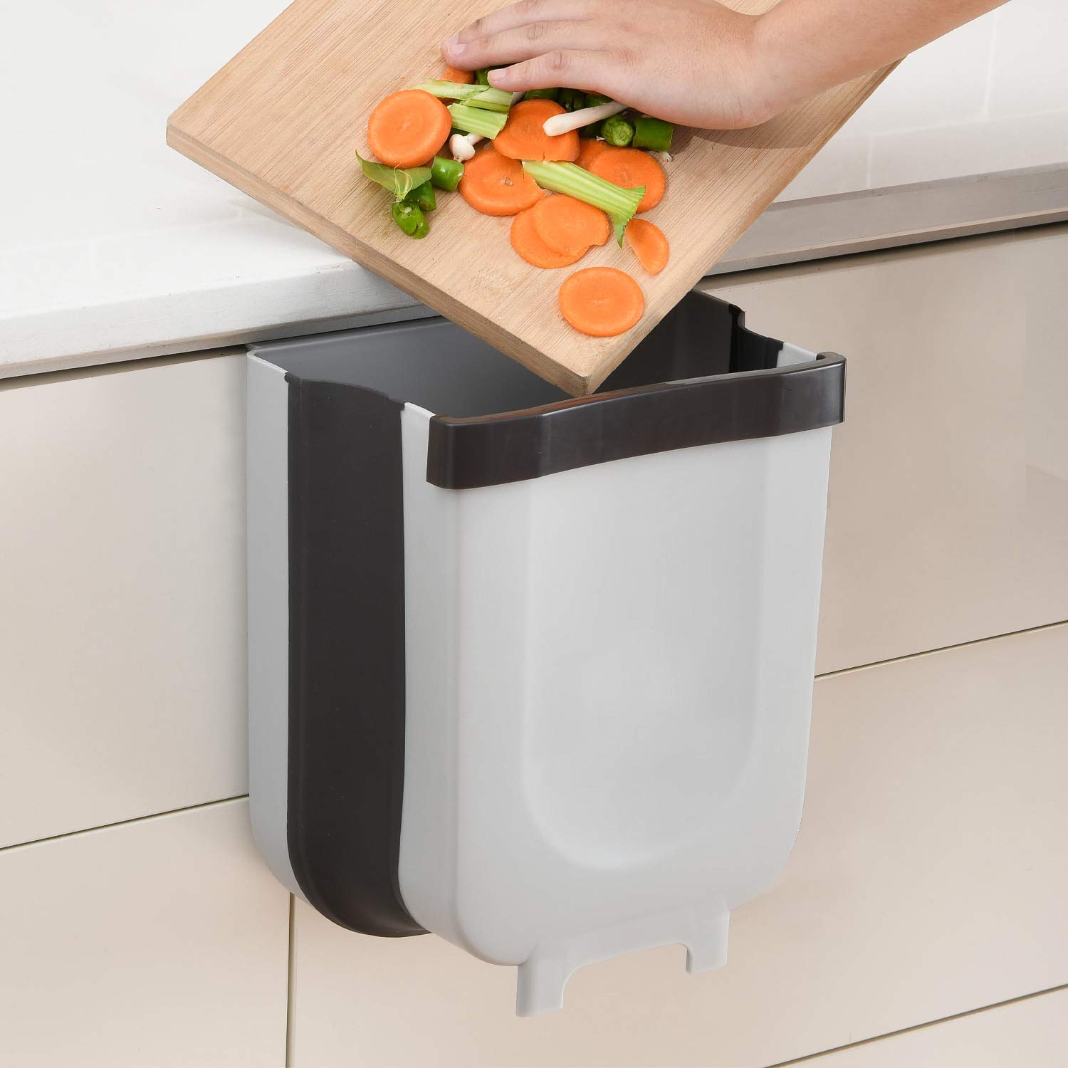 average kitchen trash can size