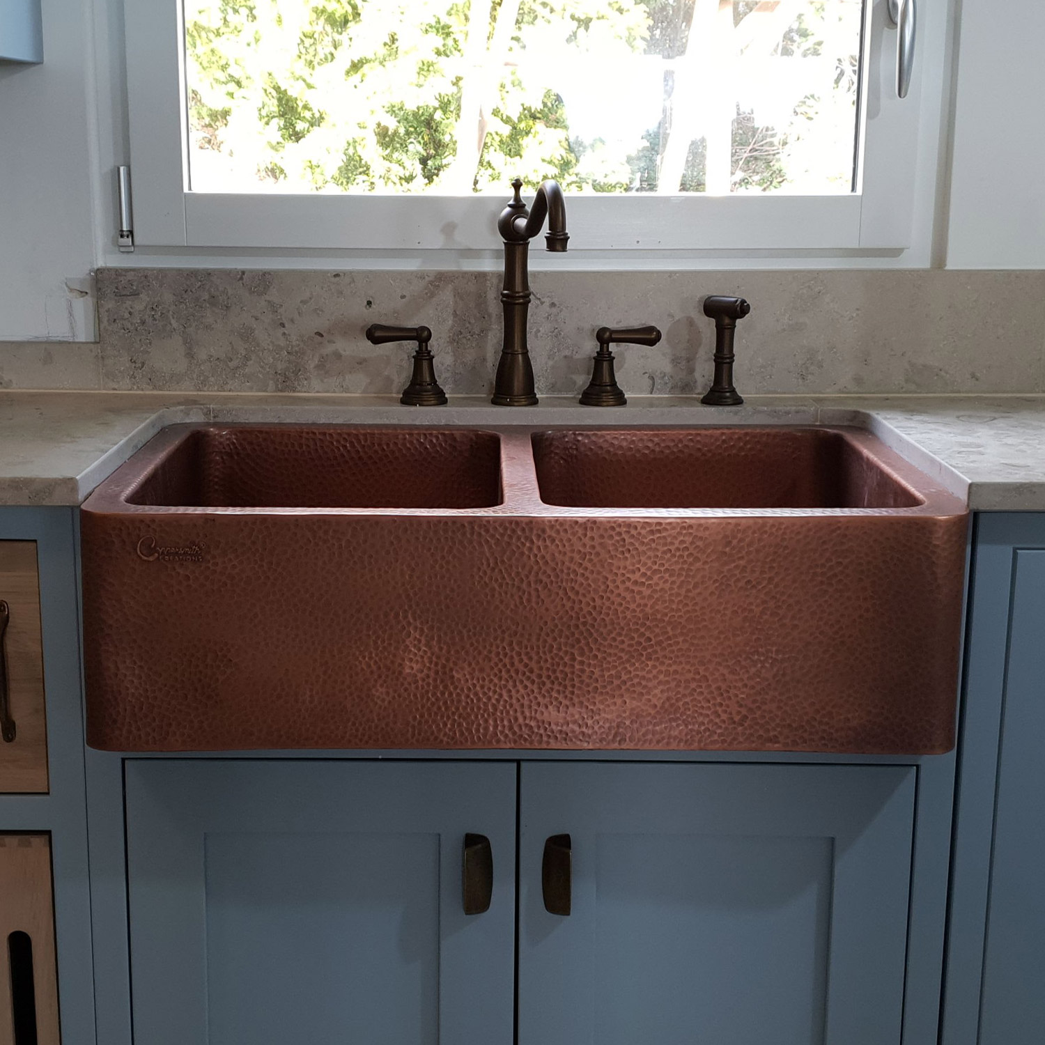 copper kitchen sinks
