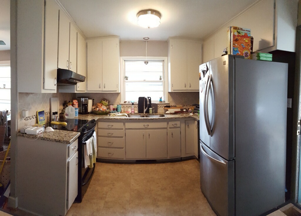 agreeable gray kitchen