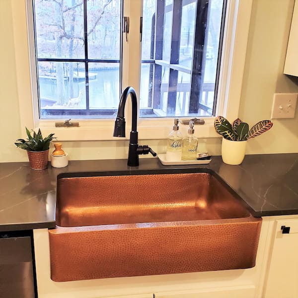 copper kitchen sinks
