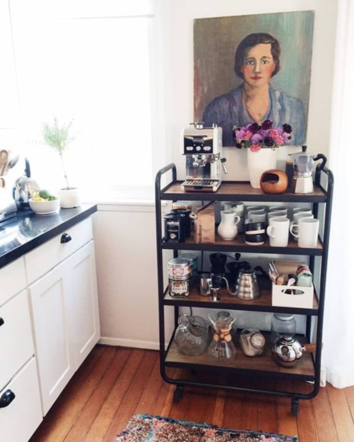 Creating the Perfect Coffee Cart for Your Kitchen