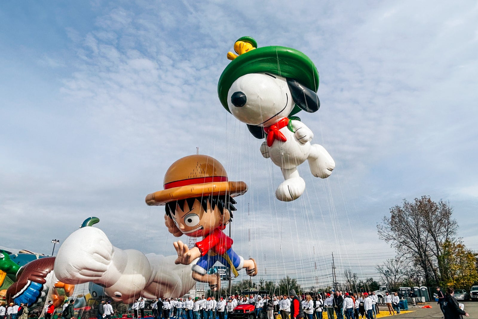 what balloons are in the thanksgiving day parade