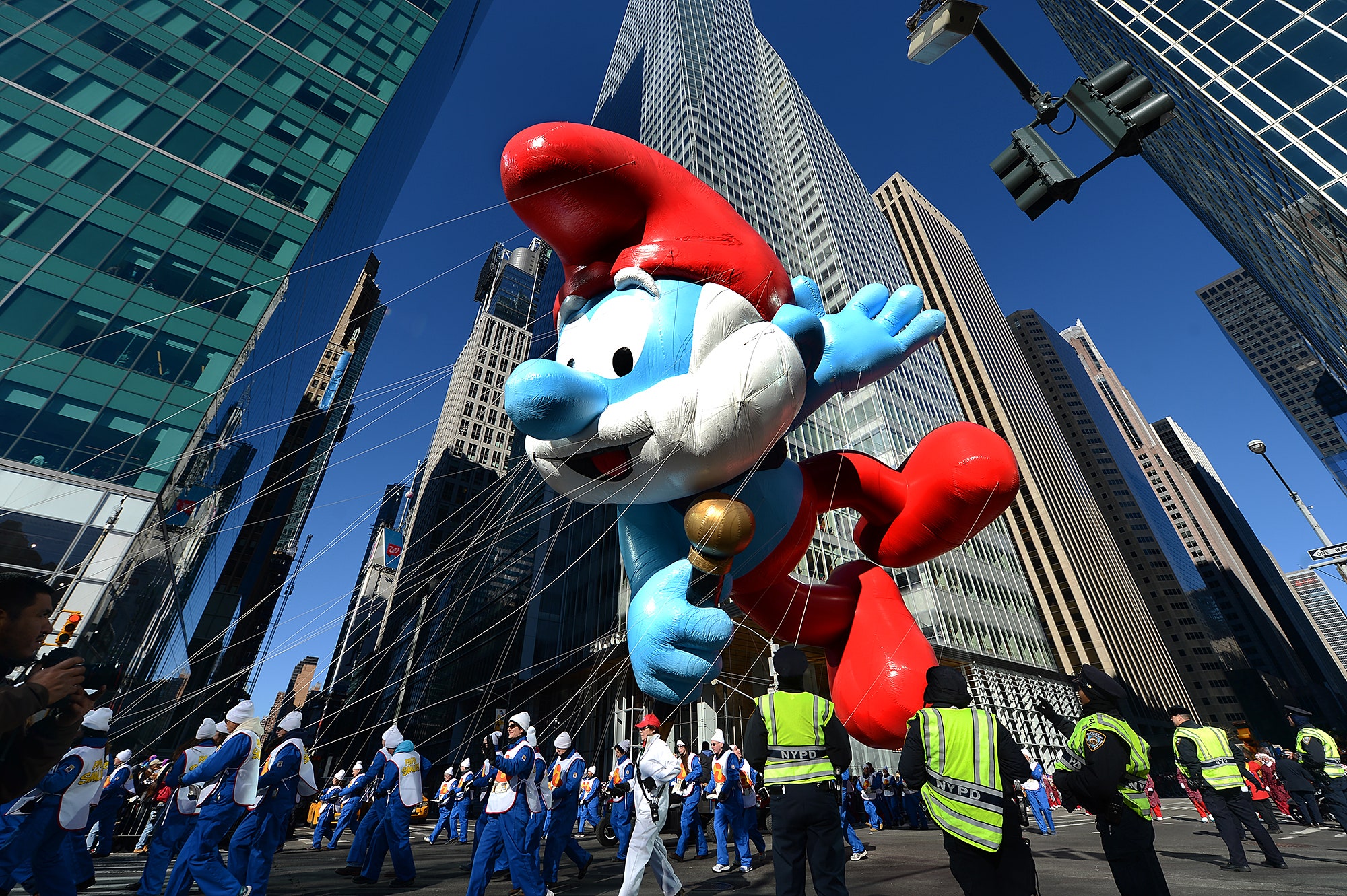 what balloons are in the thanksgiving day parade