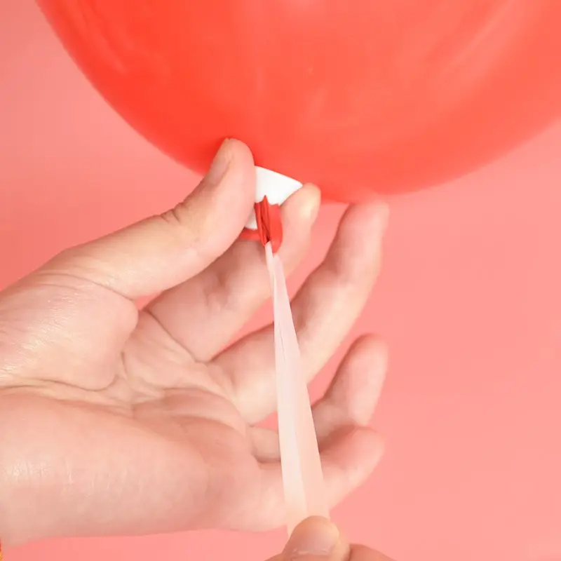 how to tie balloons easily