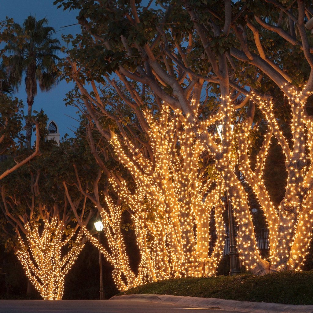 how to hang string lights on patio