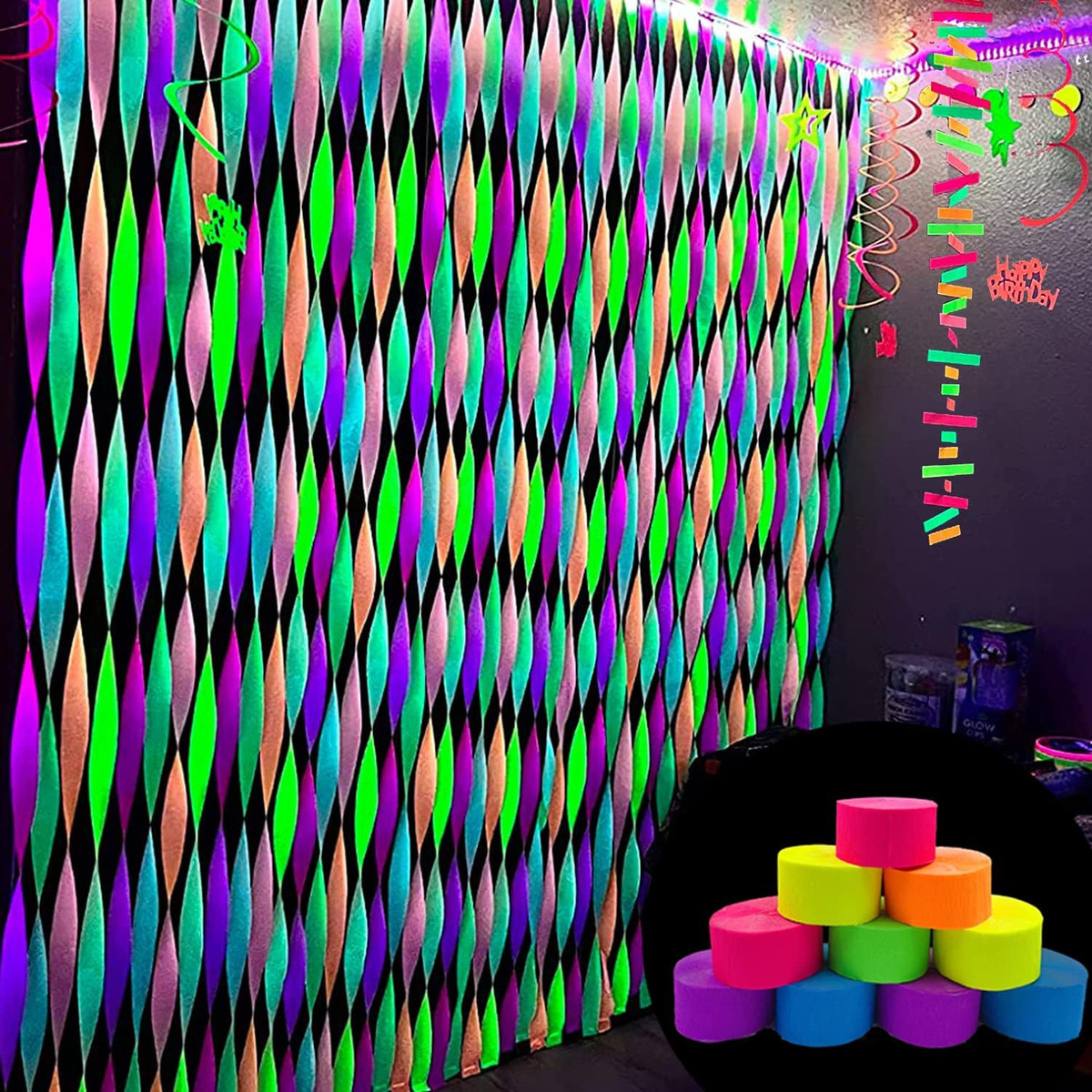 Light Up the Party: DIY Neon Streamer Decor Ideas缩略图