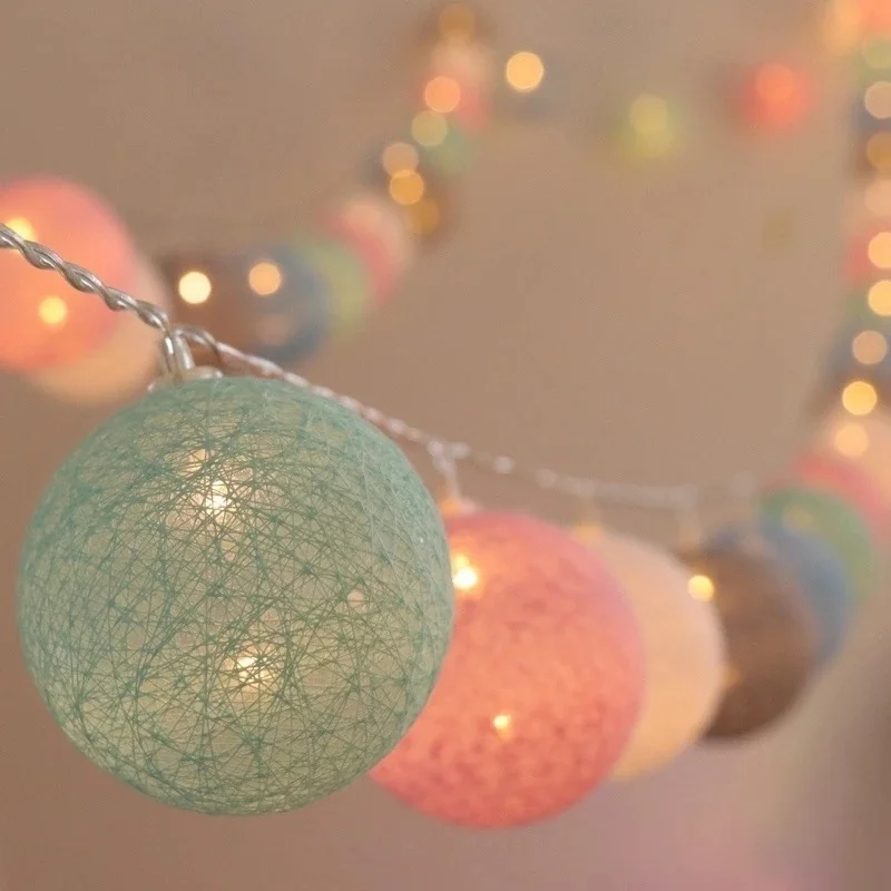 attach string lights to house