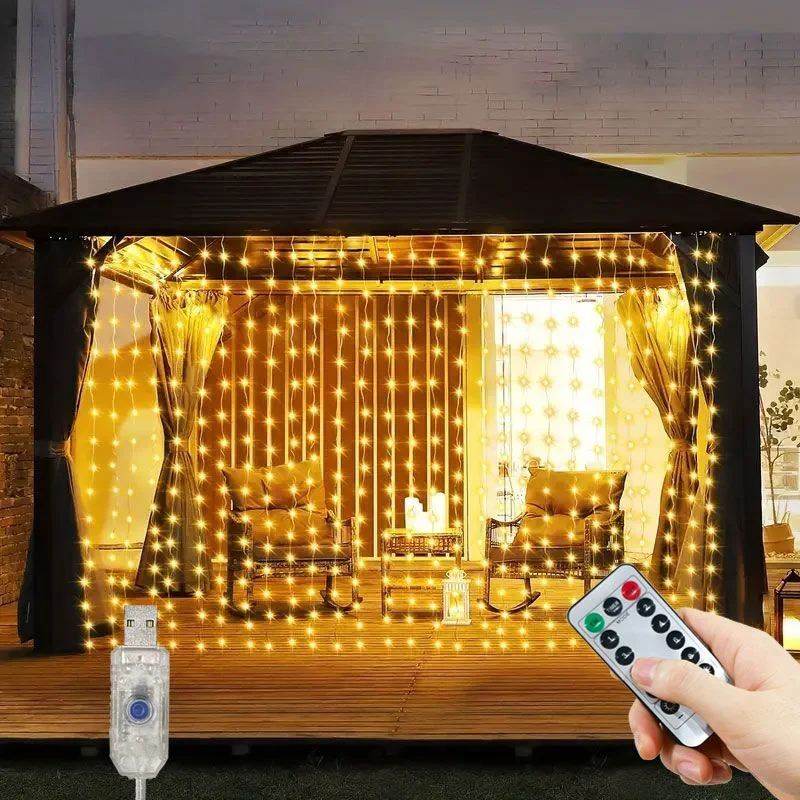 how to hang string lights on covered patio without nails