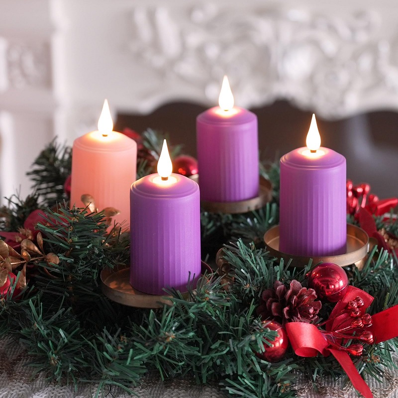 what do the advent candles represent