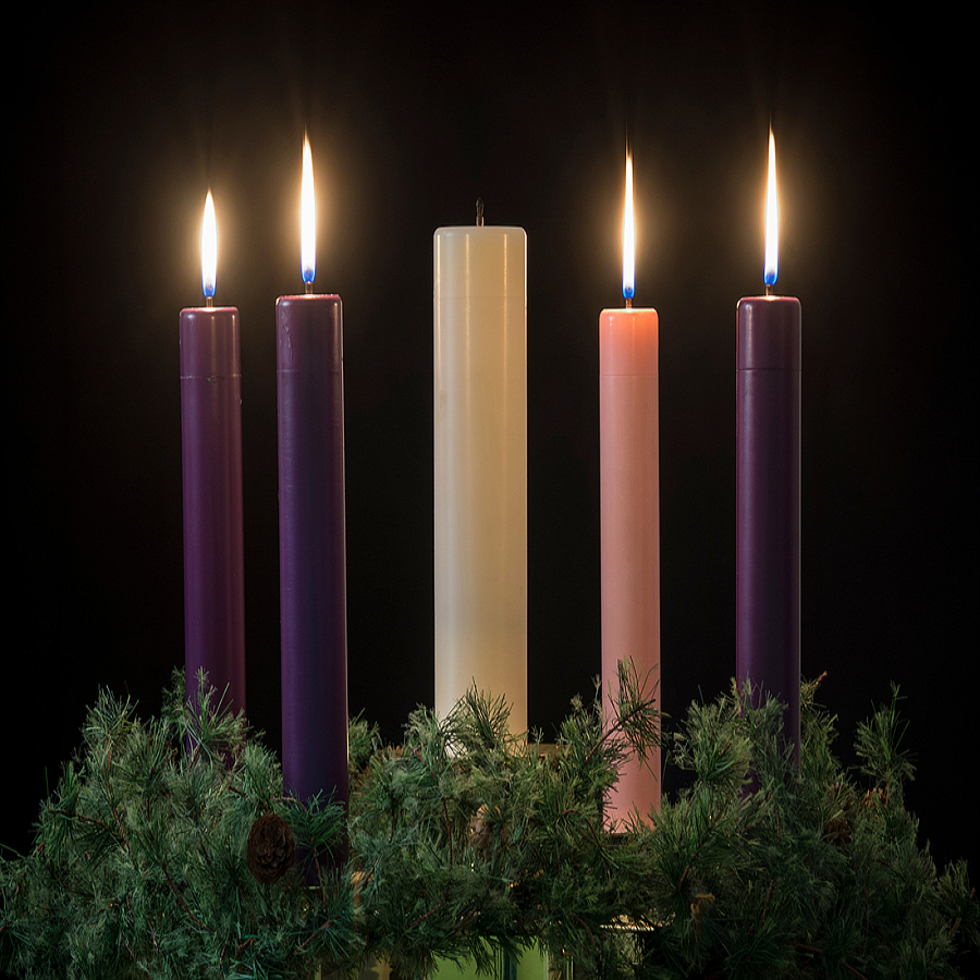 how to light advent candles