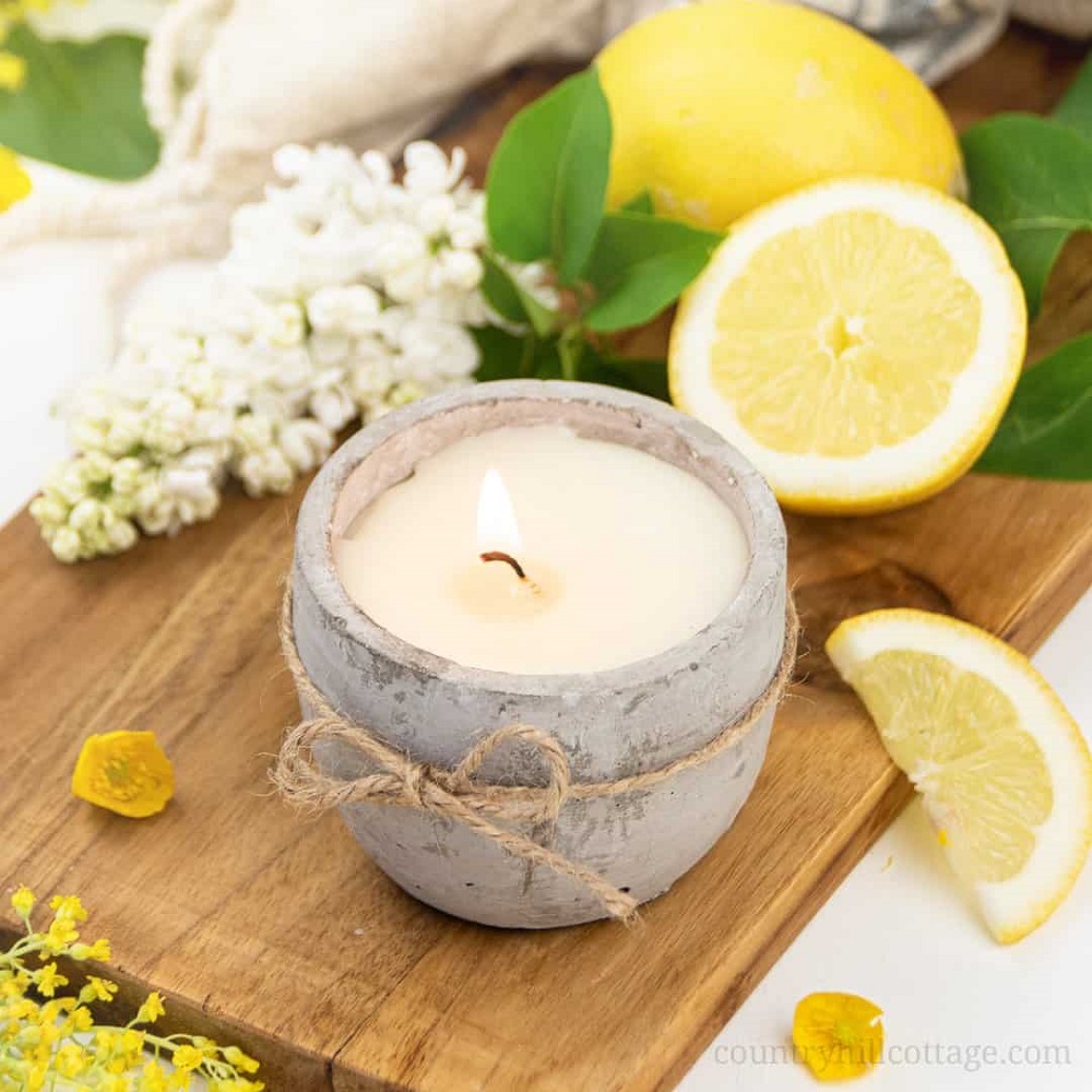 diy citronella candles