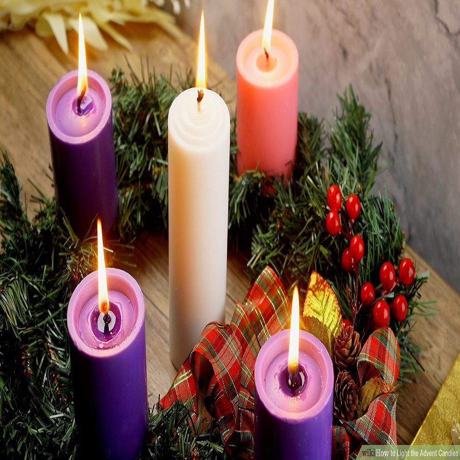 how to light advent candles