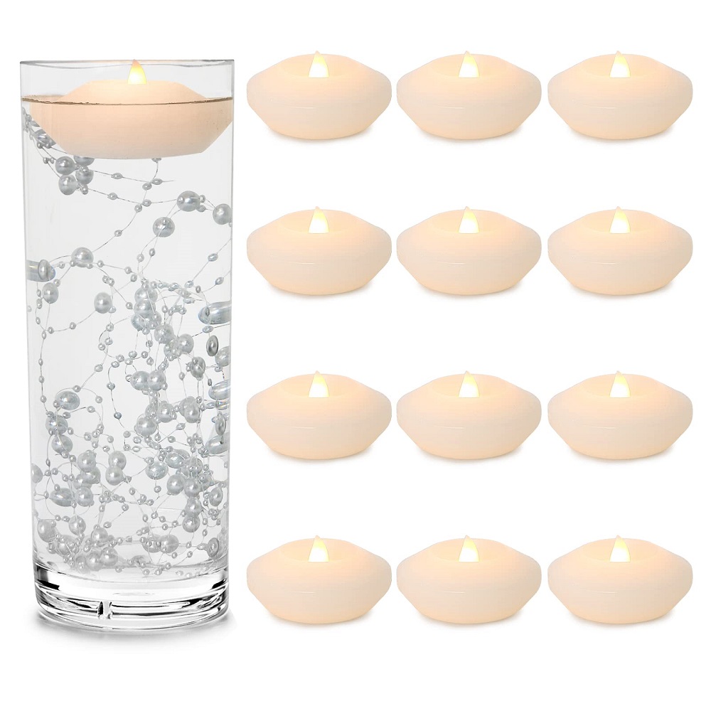 flameless floating candles