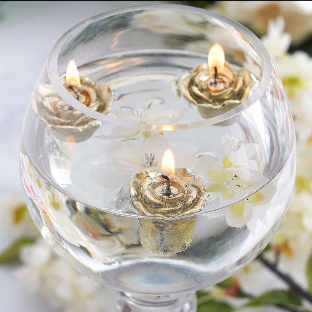 floating candles wedding