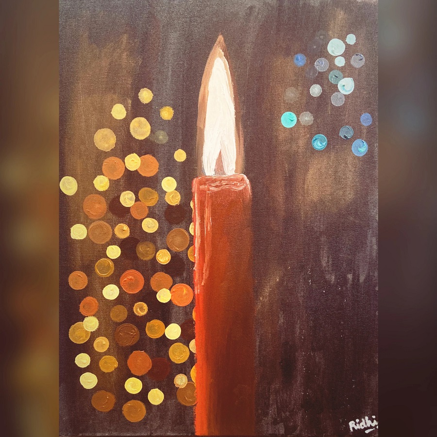 Candle Painting
