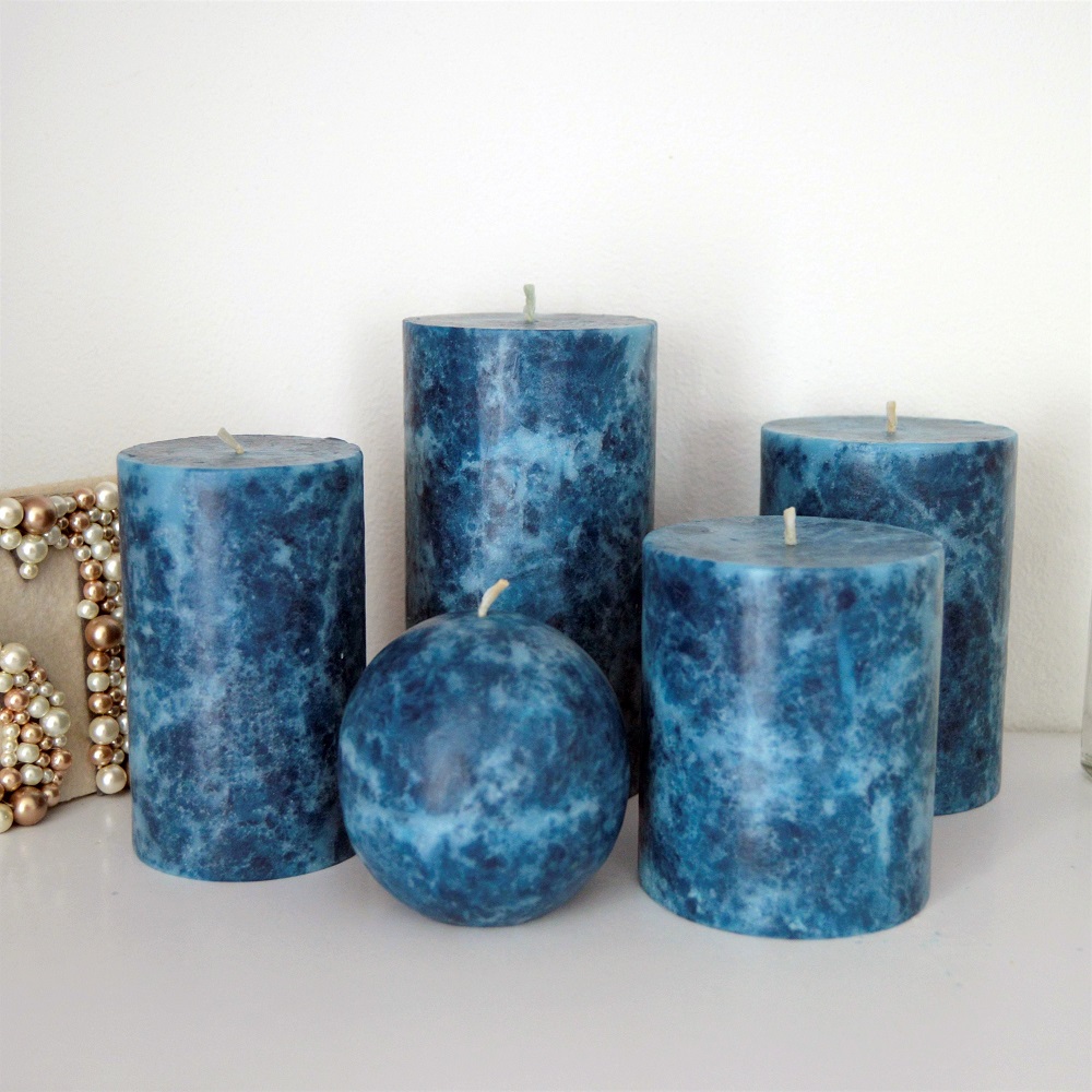 blue candles meaning