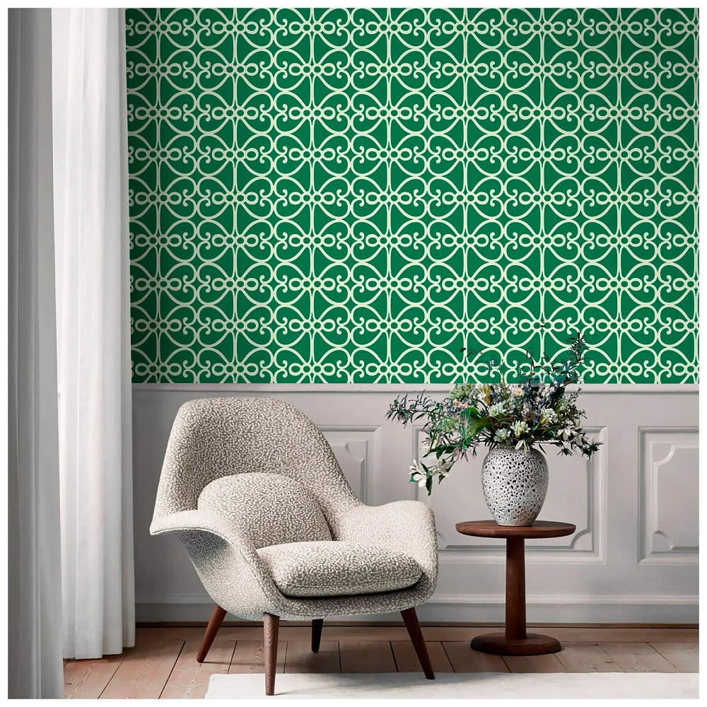 green wallpaper